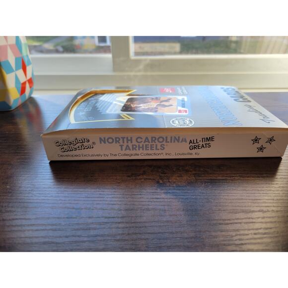 EMPTY 1989 North Carolina First Edition Trading Cards Box w/Michael Jordan Cover - Picture 4 of 7